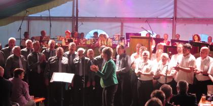 Auftritt am Schul- und Heimatfest Colmnitz 2016